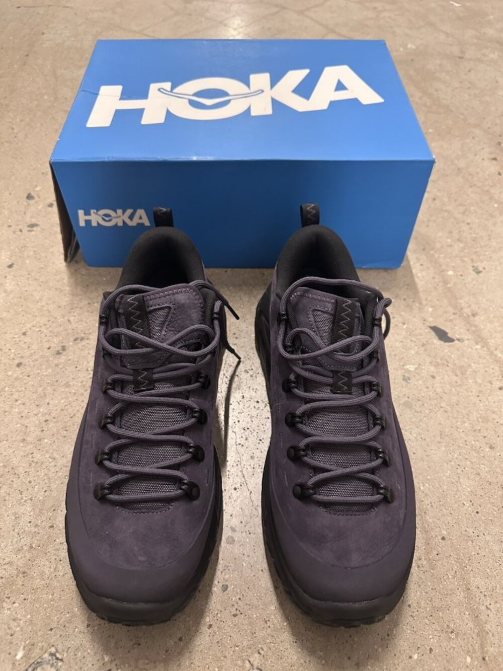 HOKA U Tor Summit Sneakers Squid Ink Dark Blue - Picture 7 of 12